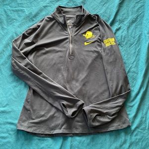 Nike Women’s Running Quarter Zip. Oregon ducks